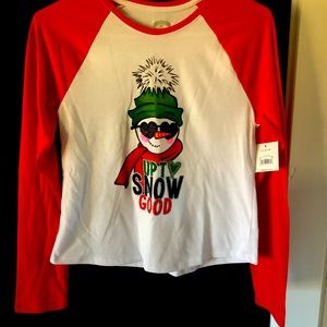 Girls new quarter length sleeve shirt, XXL(18), could be ladies small